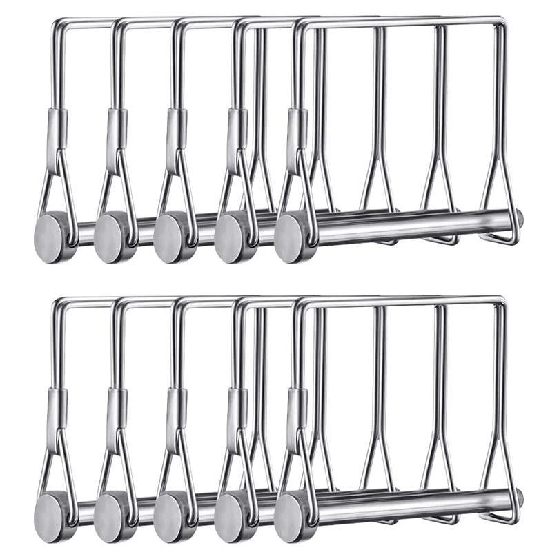 Pasadores de Bloqueo de Alambre Sunnyway 10 Pcs 4" Acero Inoxidable