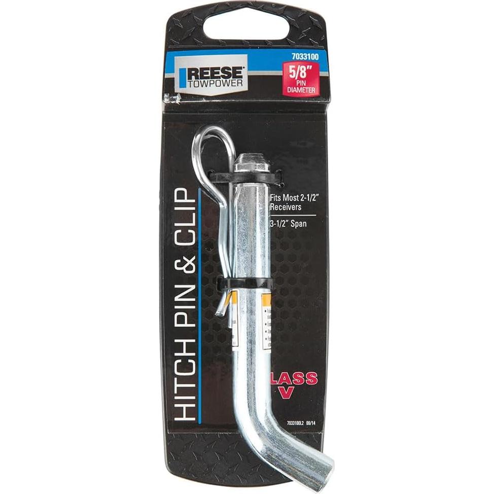 Pin y Clip Reese Towpower 7033100 Clase V Zinc 8.89 cm