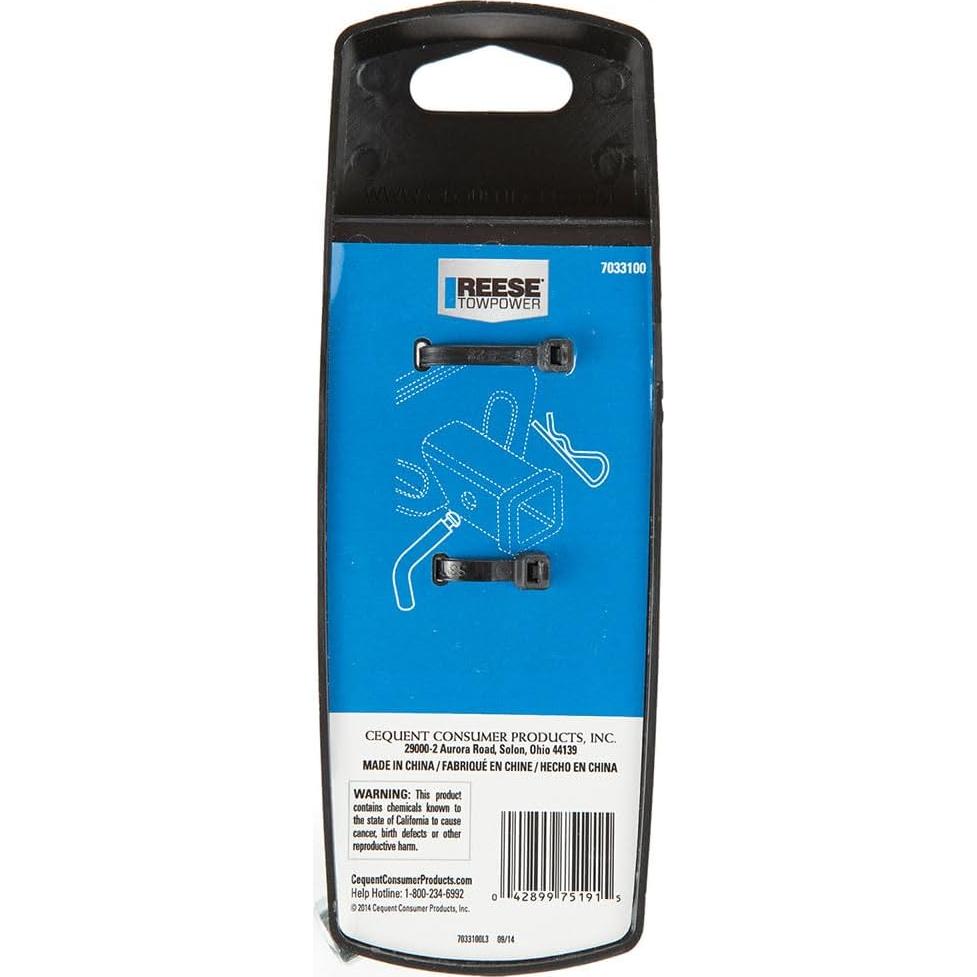 Pin y Clip Reese Towpower 7033100 Clase V Zinc 8.89 cm