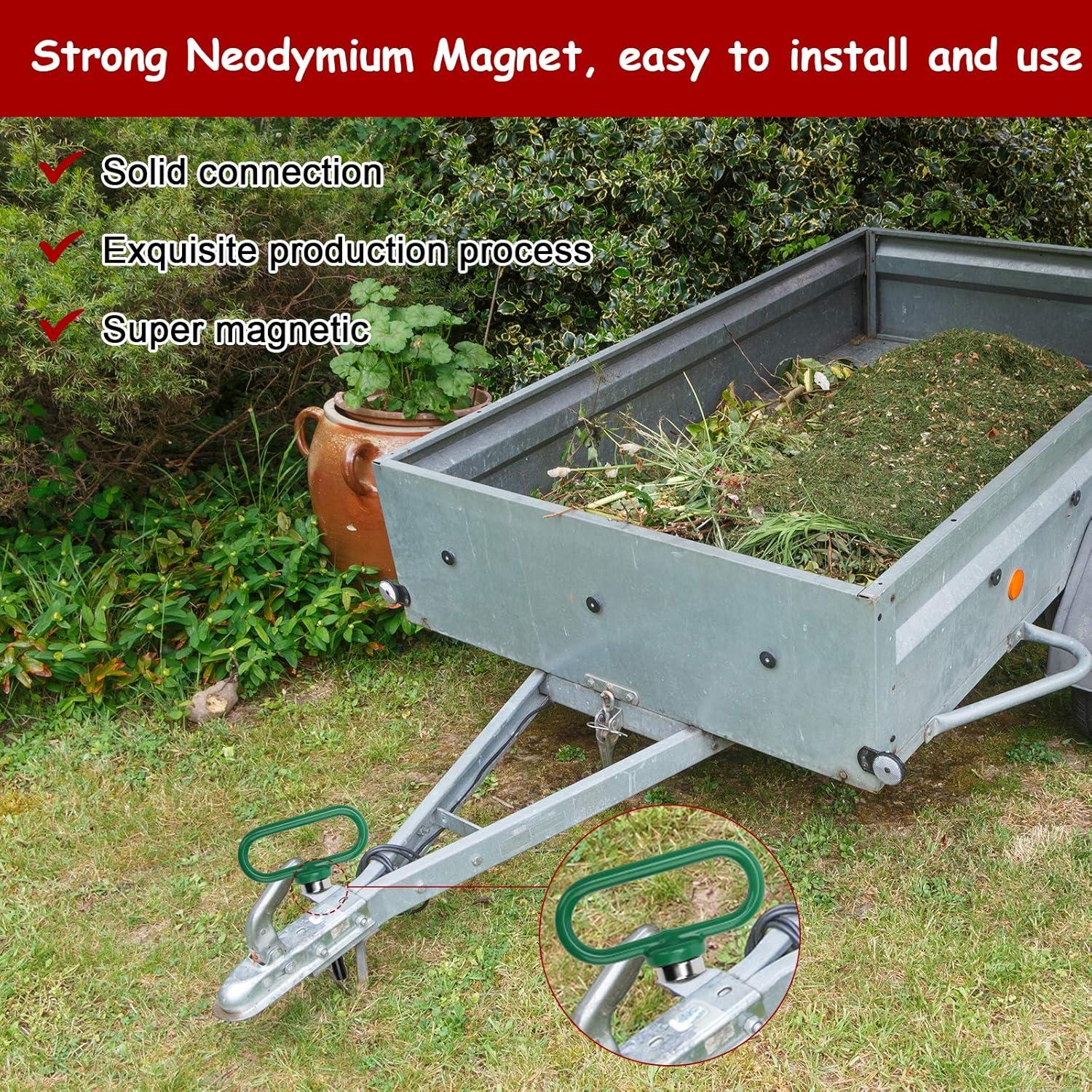 Pasador de Enganche Magnético CoiTek 680kg para Remolque