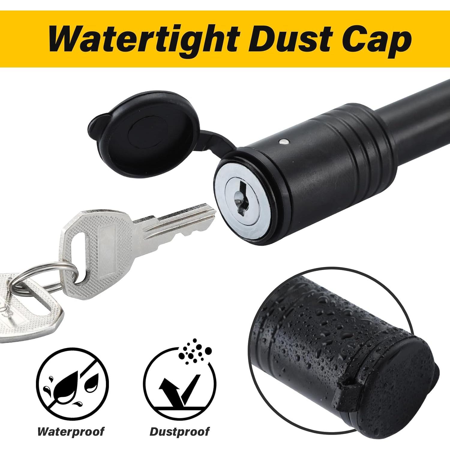 Cerradura de Enganche de Remolque TOWSWELL 5/8" para Clase III IV