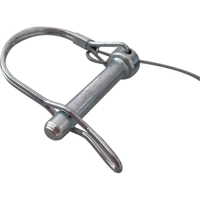 Pasador de Acoplador de Remolque HILILON 8mm x 45mm con Clip
