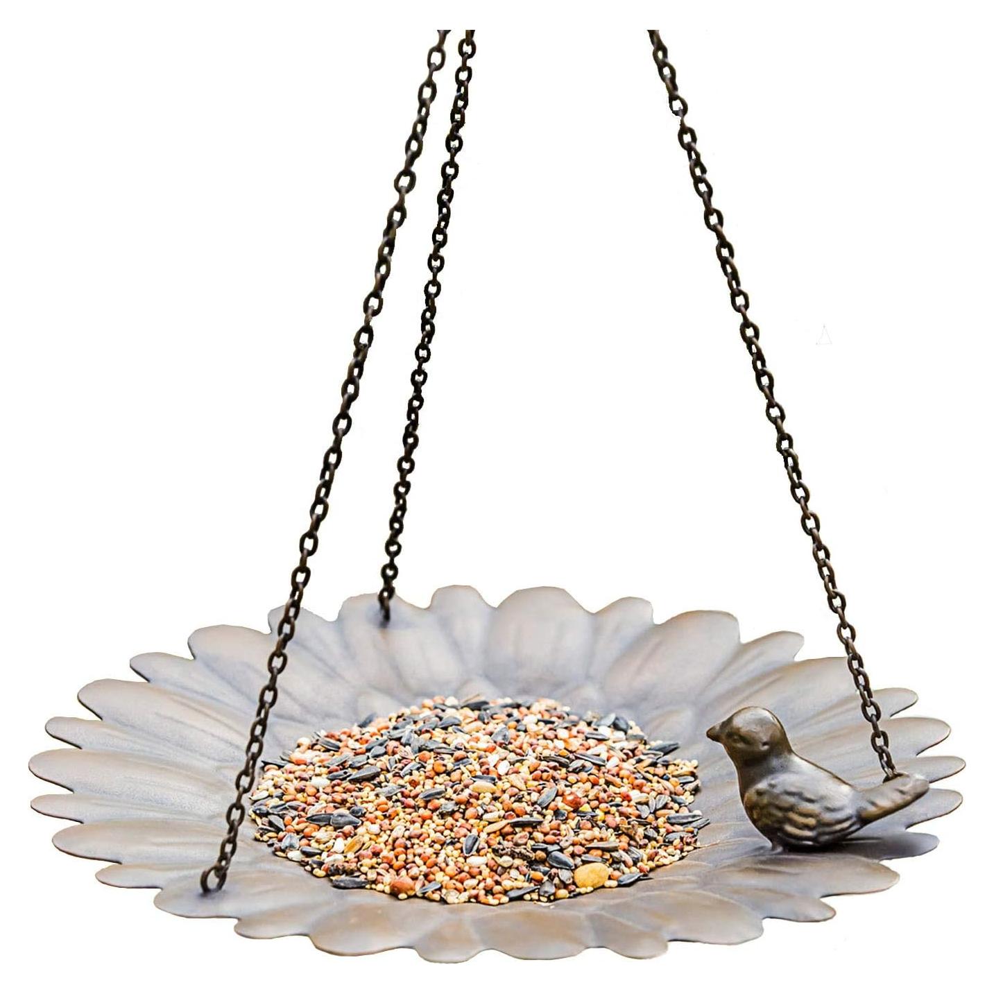 Comedero Colgante para Aves Topadorn de Metal 30.48 cm