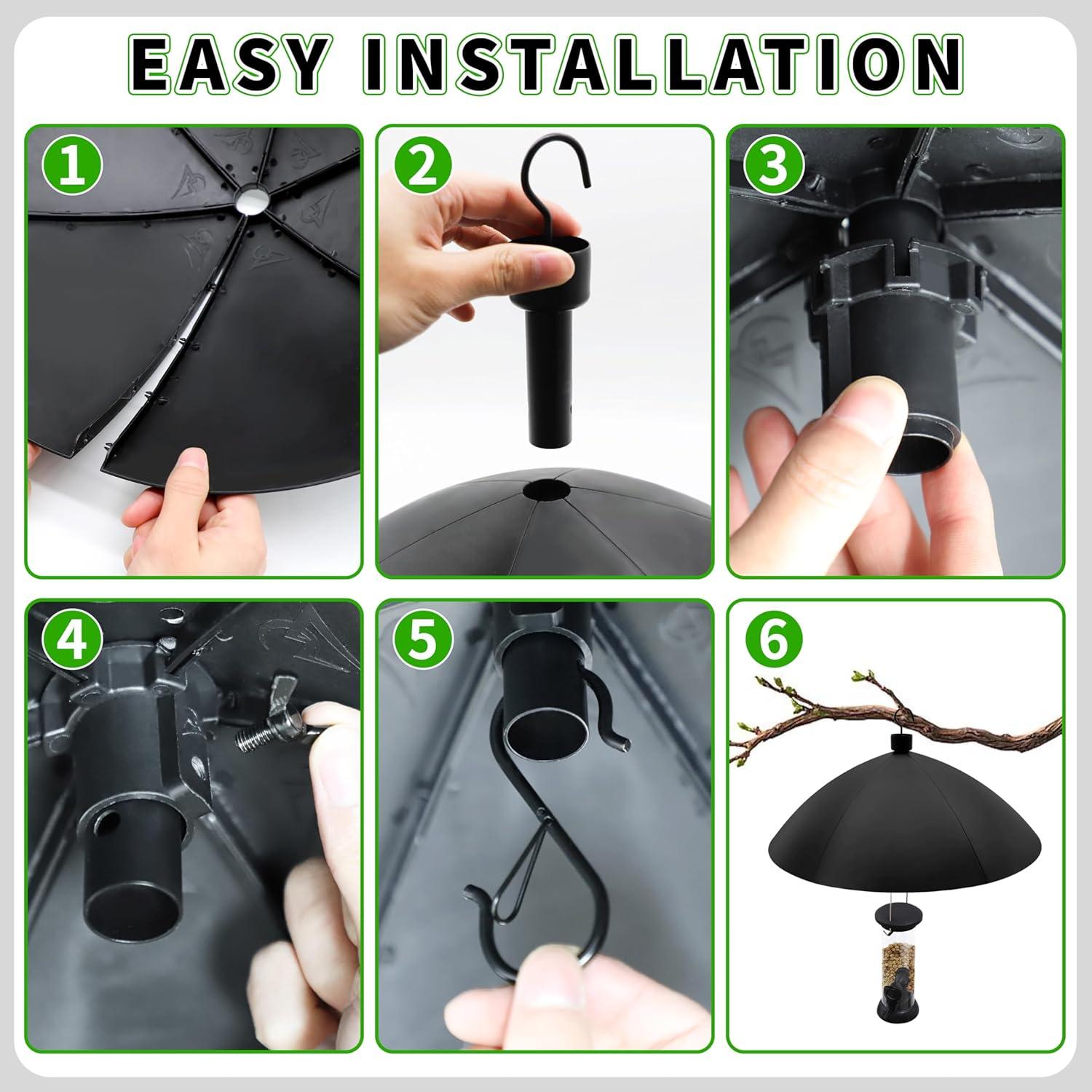 Baffle a Prueba de Ardillas TCBWFY 45.72 cm 2 Piezas