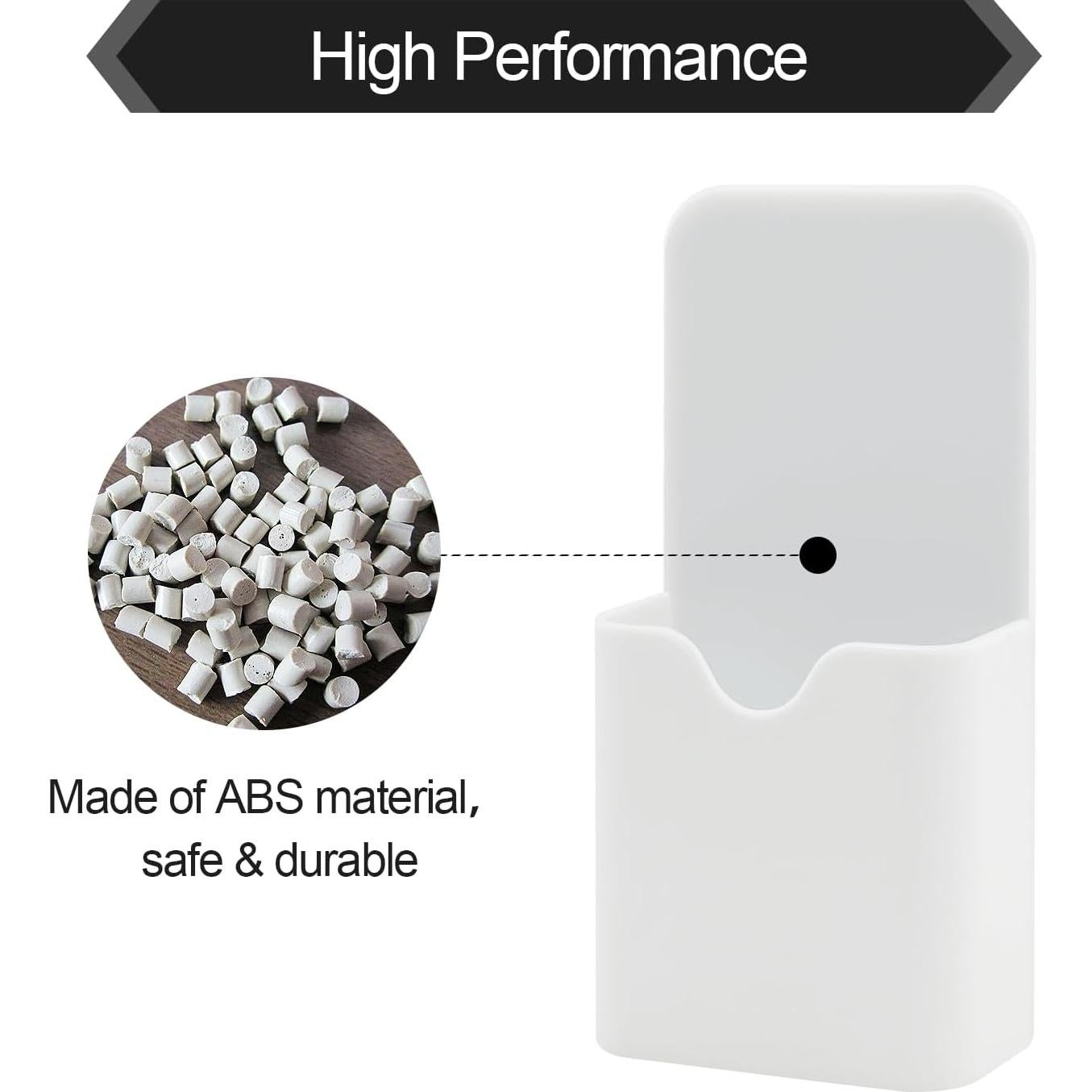 Soporte Magnético para Lápiz VieFantaisie - 2 Piezas Blanco