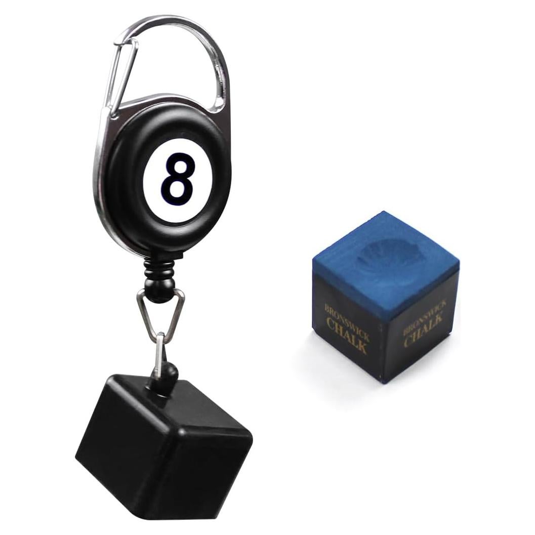 Soporte de Tiza Magnético Scott Edward para Billar - Negro