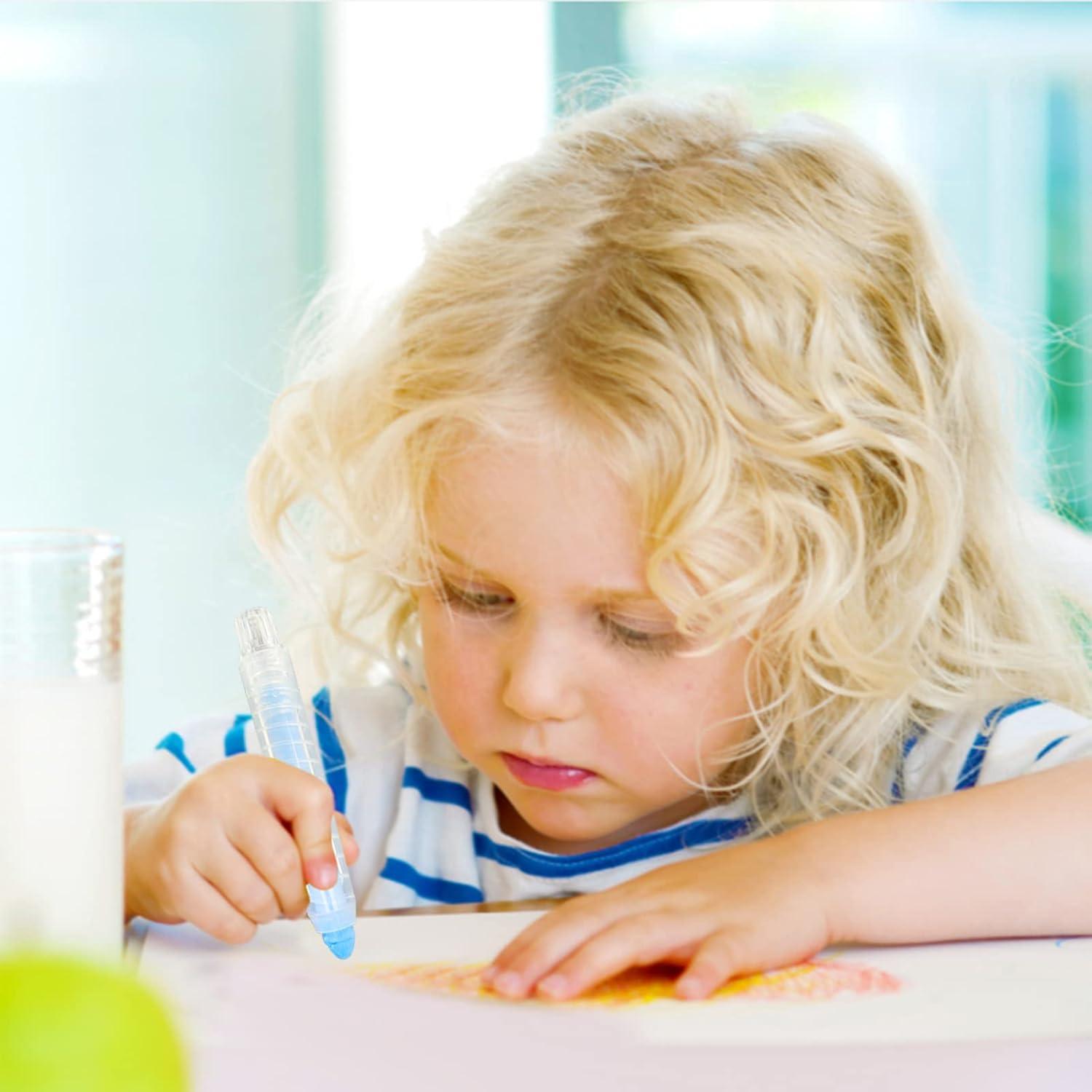 Juego de 12 Tizas de Acera YimeBand Multicolor Lavables