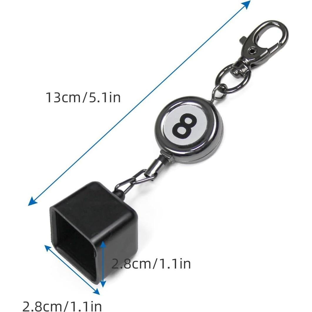Soporte Retráctil para Tiza de Billar Scott Edward - Accesorios