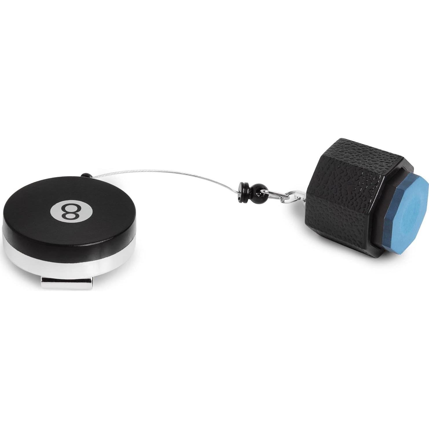 Soporte Retráctil para Tiza de Billar OKKO Octagonal Negro