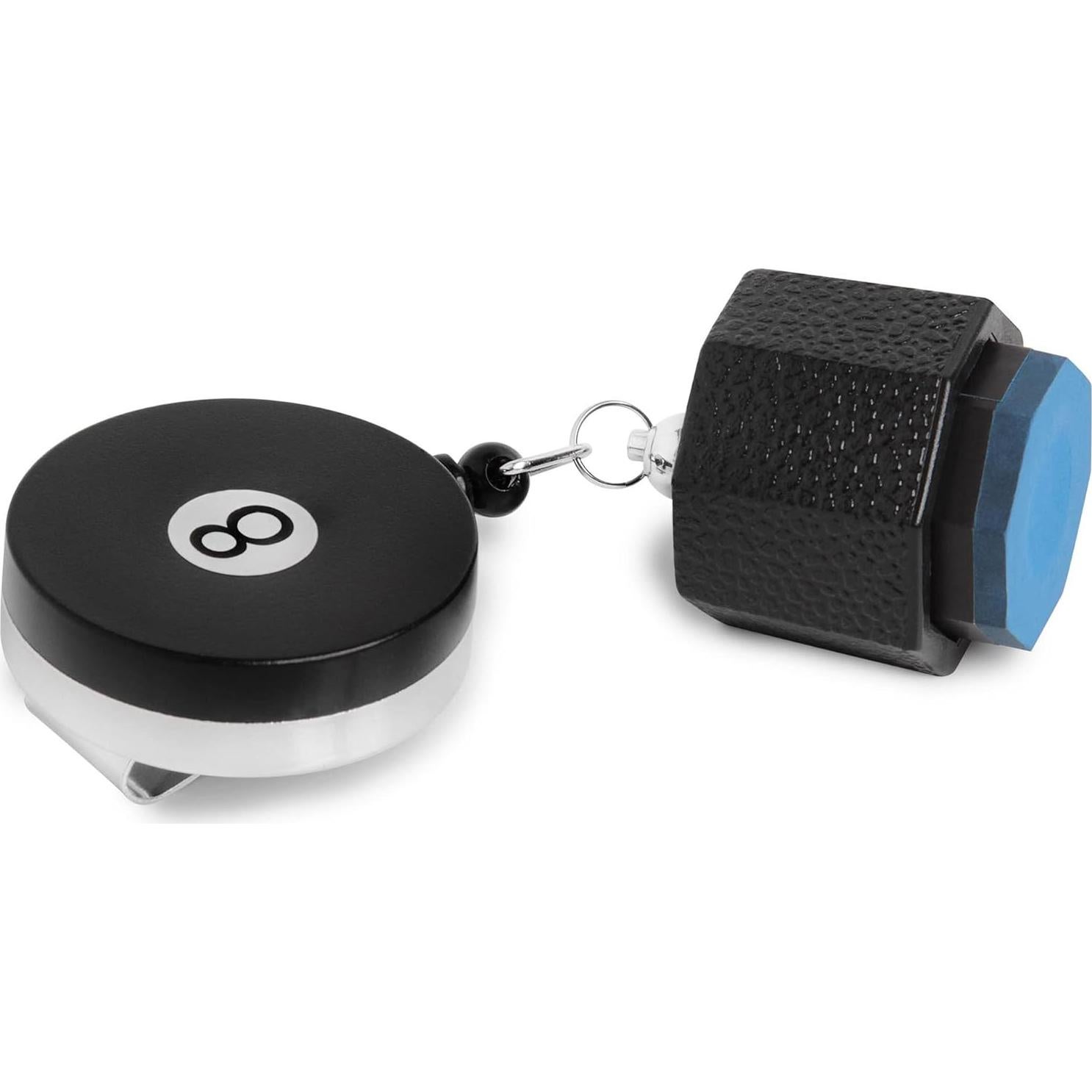 Soporte Retráctil para Tiza de Billar OKKO Octagonal Negro