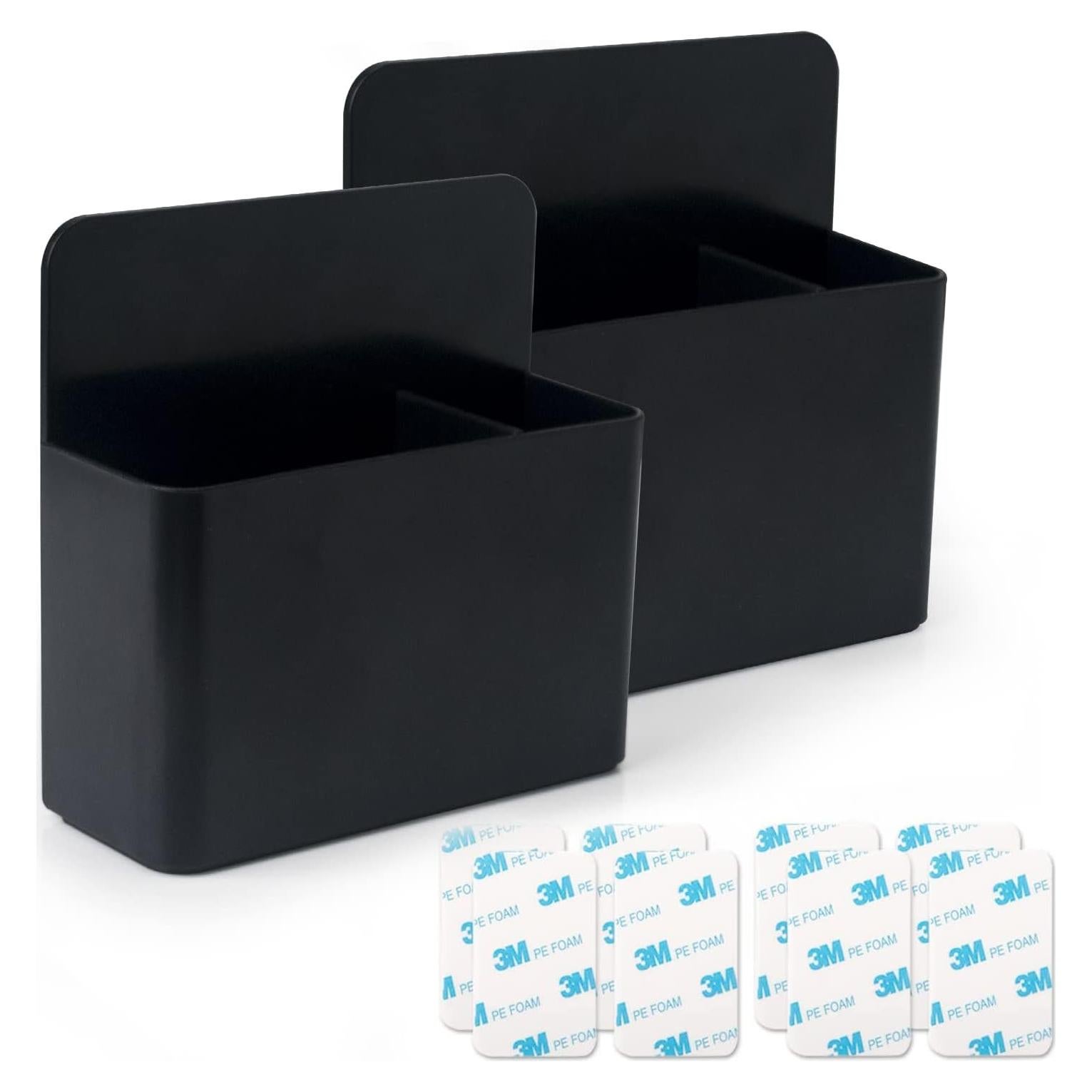 Soporte Magnético para Marcadores 2 Pcs Noonebutyou Negro
