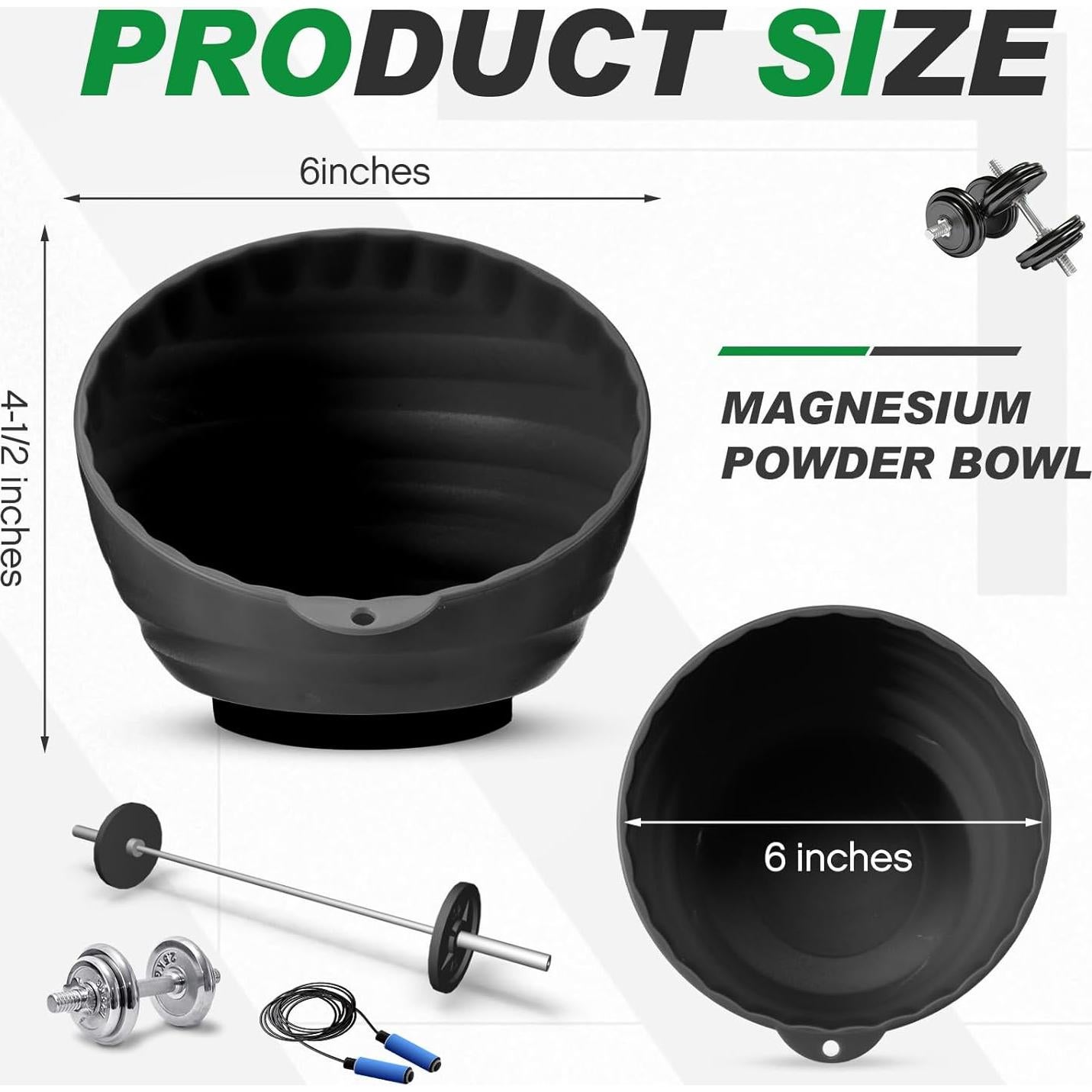 Contenedor de Tiza Magnético SiliFine para Gimnasio 12.7x15.2cm