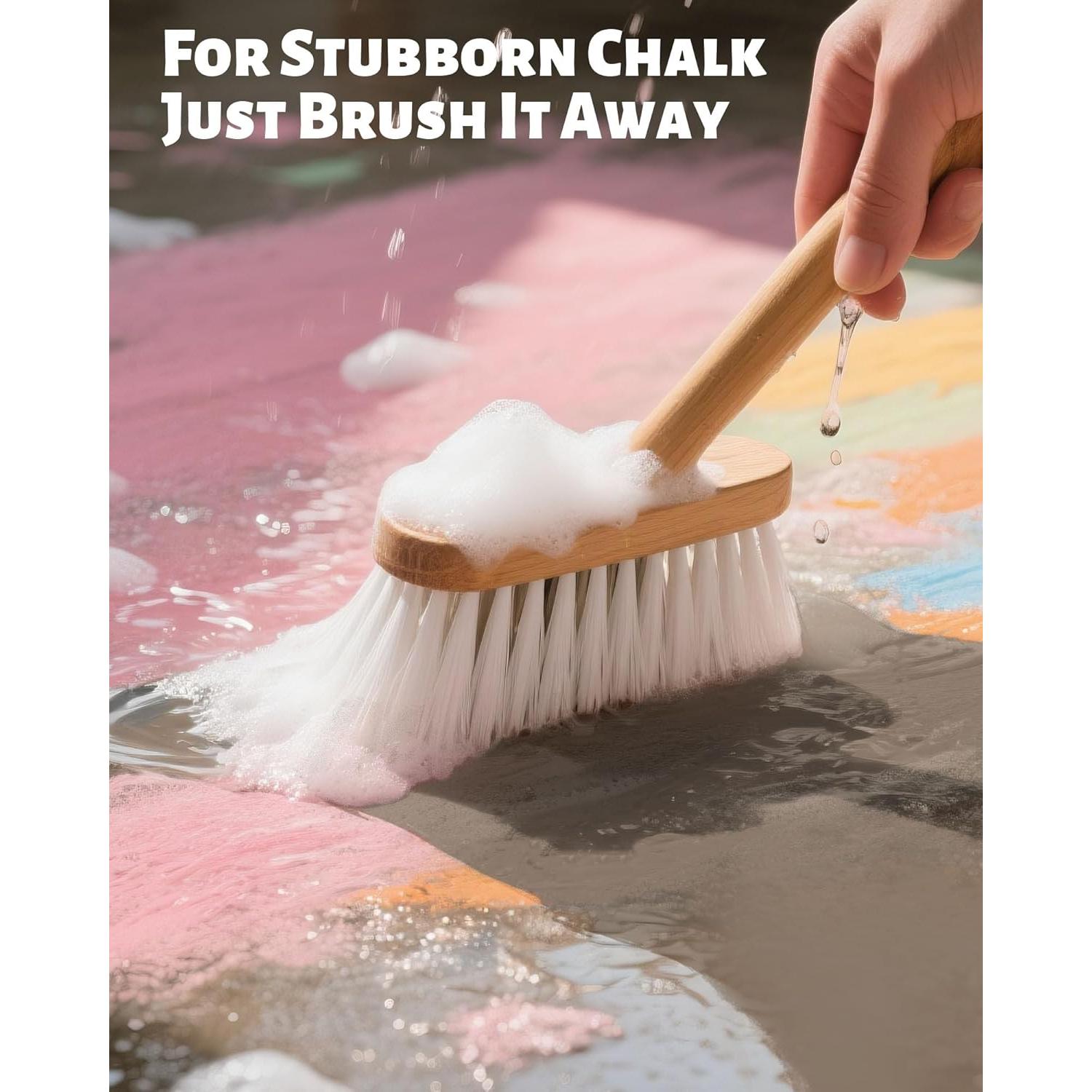 Tiza de Acera NewFamily 12 Colores Sin Polvo No Tóxica