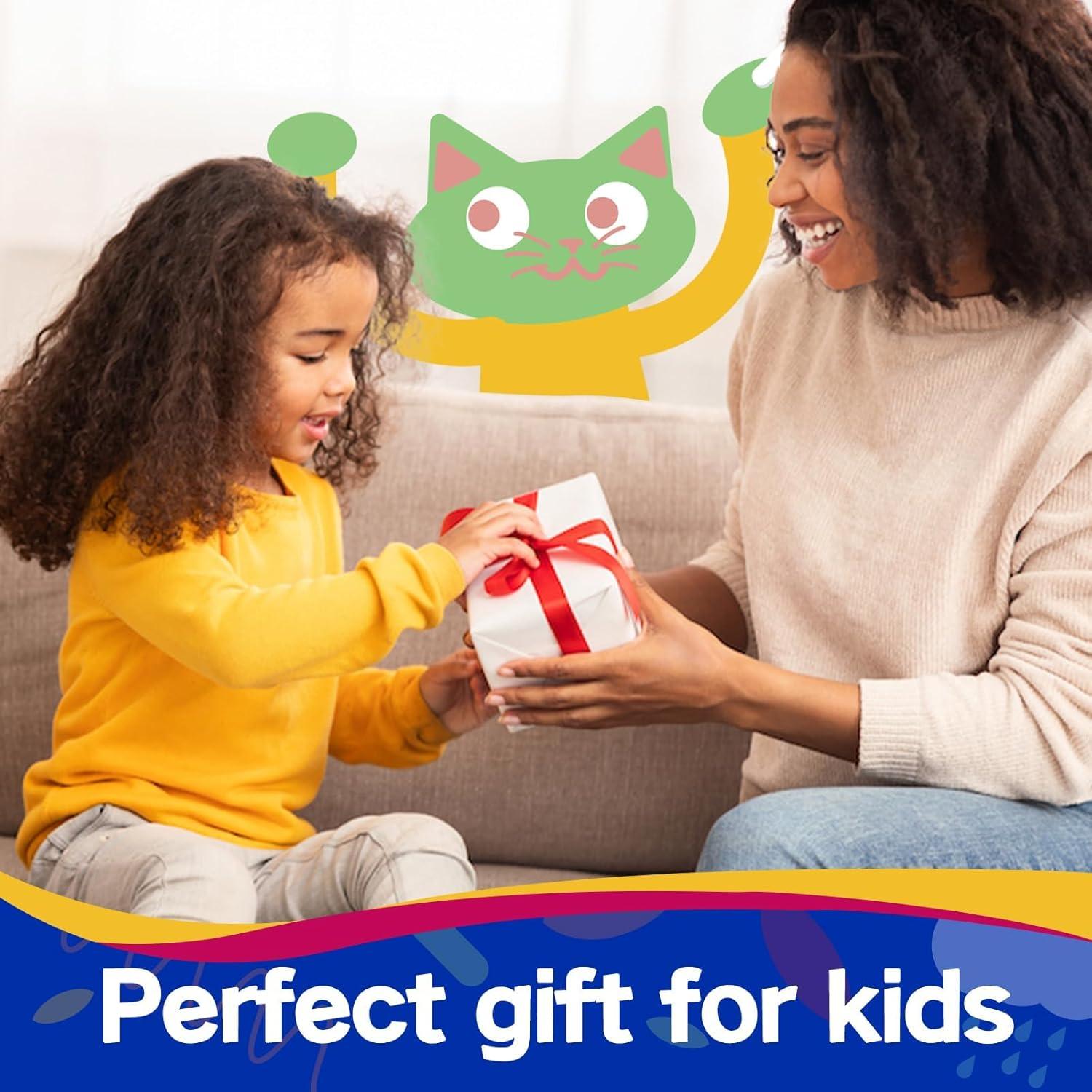 Tiza Sin Polvo ChalKaa 48PCS Borrable para Niños Multicolor