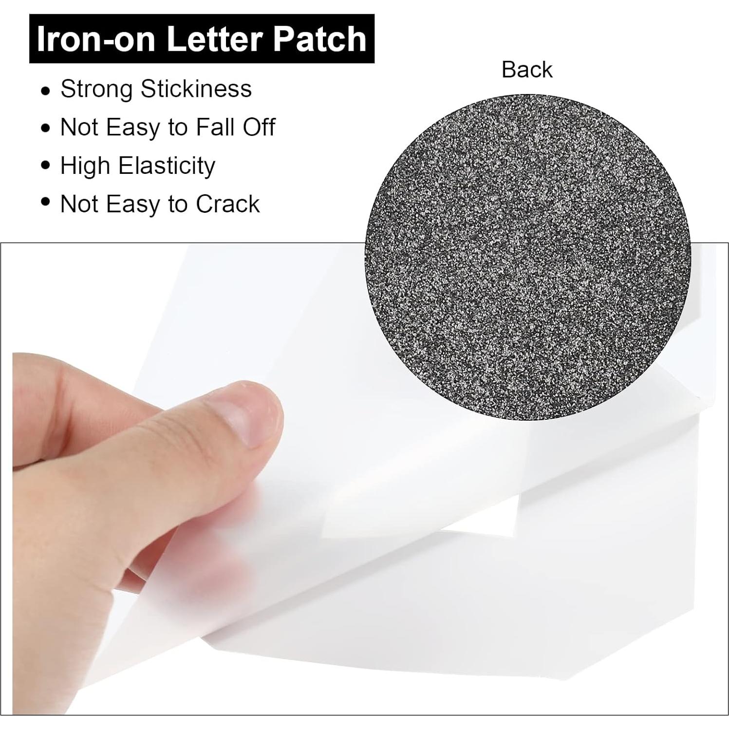 Parche de Número 7 MECCANIXITY 20cm Blanco para Uniforme - Paquete de 5