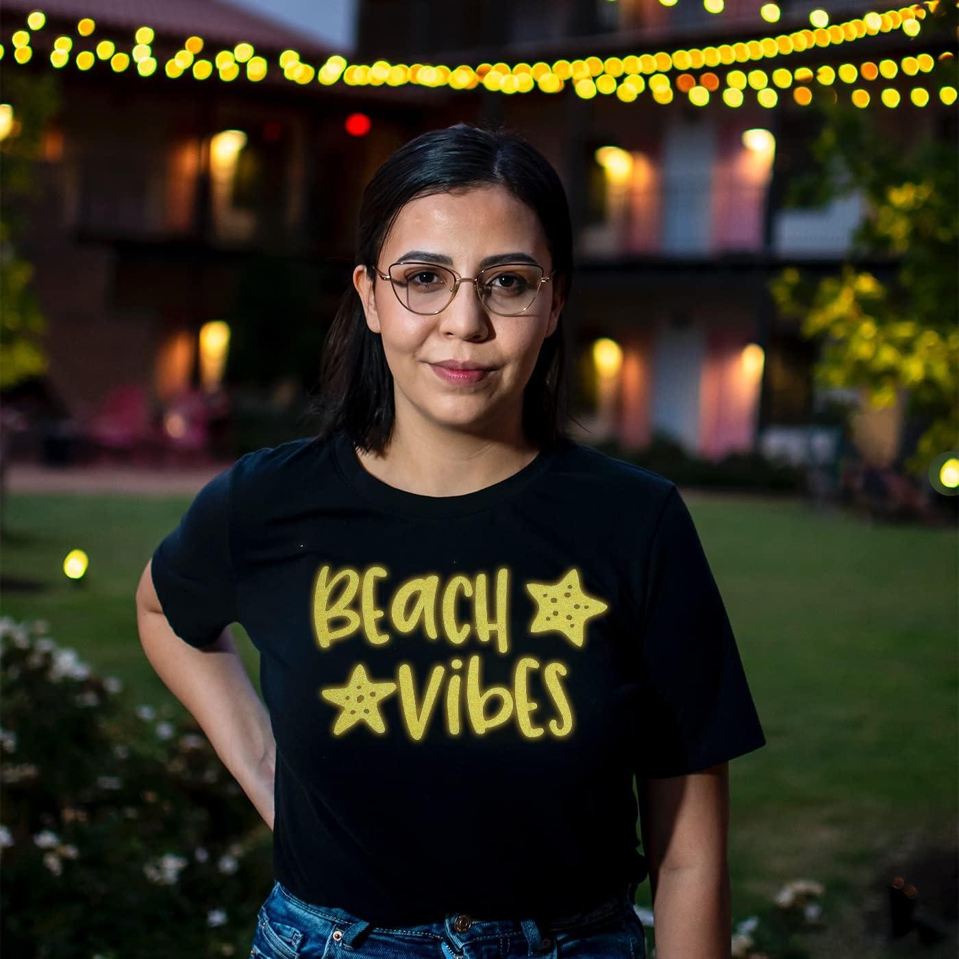 Vinilo de Transferencia de Calor Brillante Amarillo Guangyintong 30.48x152.4 cm