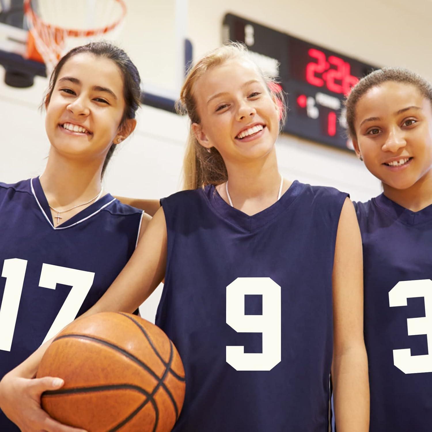 22 Piezas Números de Planchar en Hierro ArtCute 20.3 cm Blanco