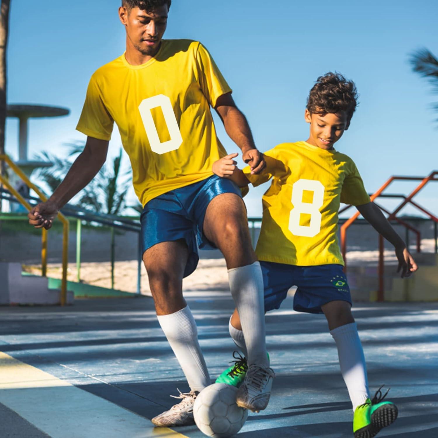 22 Piezas Números de Planchar en Hierro ArtCute 20.3 cm Blanco