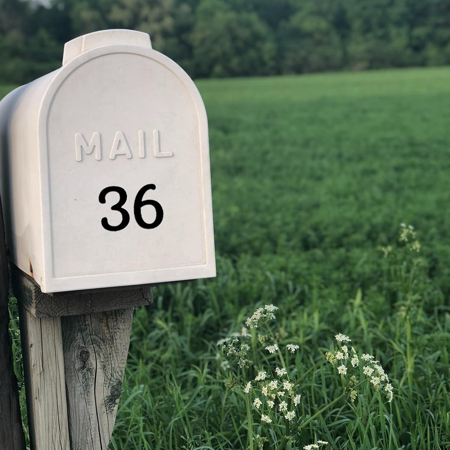 Calcomanías Letras y Números Vinilo Debinolo 1260 Piezas 2.54cm