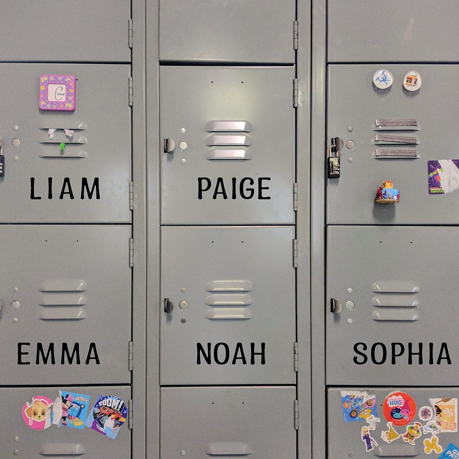 Calcomanías Letras y Números Vinilo Debinolo 1260 Piezas 2.54cm