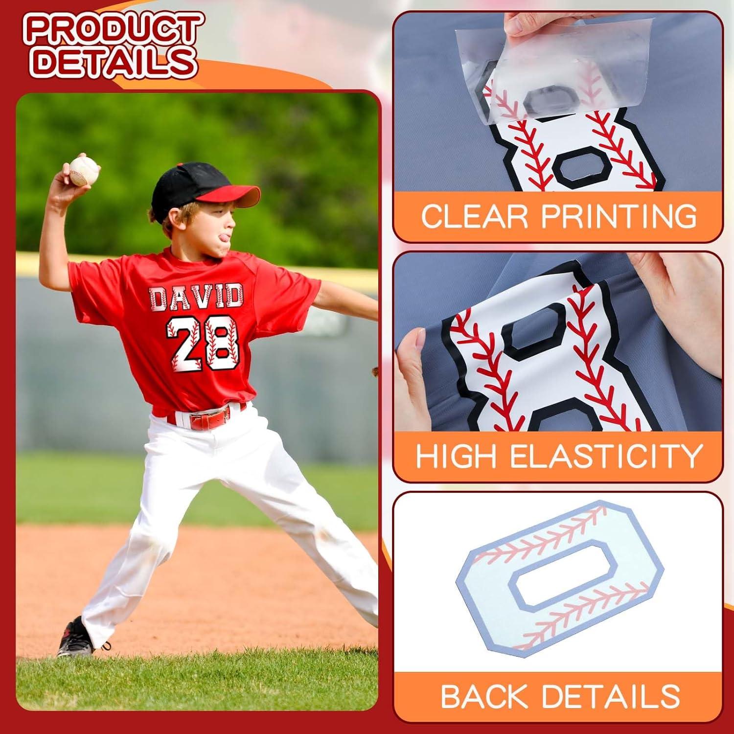 Zhanmai Letras y Números de Transferencia Térmica 280 Pcs DIY