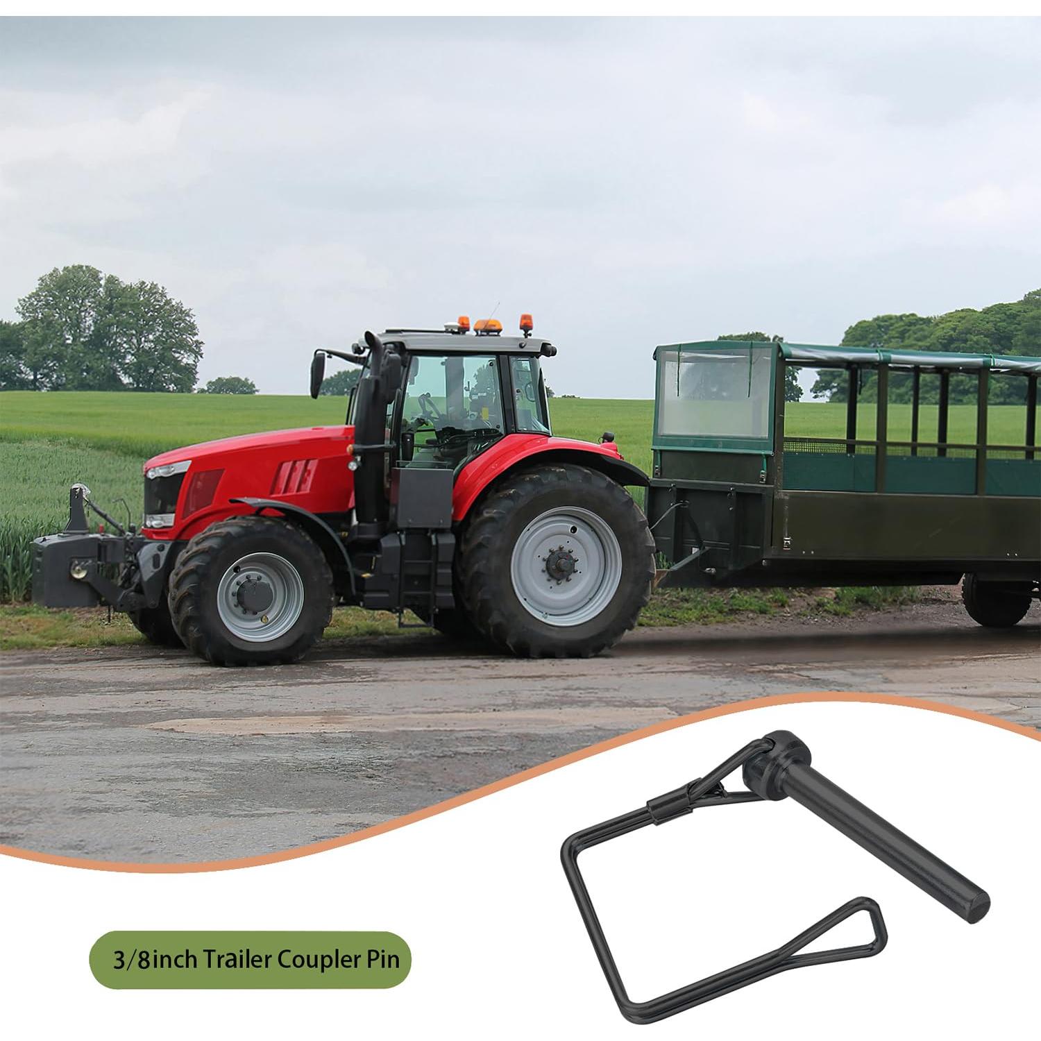 Pasador de Remolque Truleego 8 Piezas 10.16 cm Acero Pesado