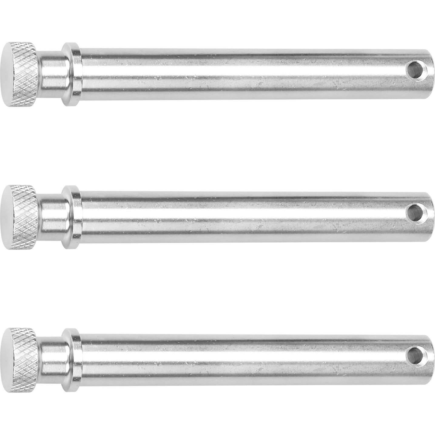 Pin y Clip de Remolque Acero Inoxidable BOUYAO TS35010 - Paquete de 3