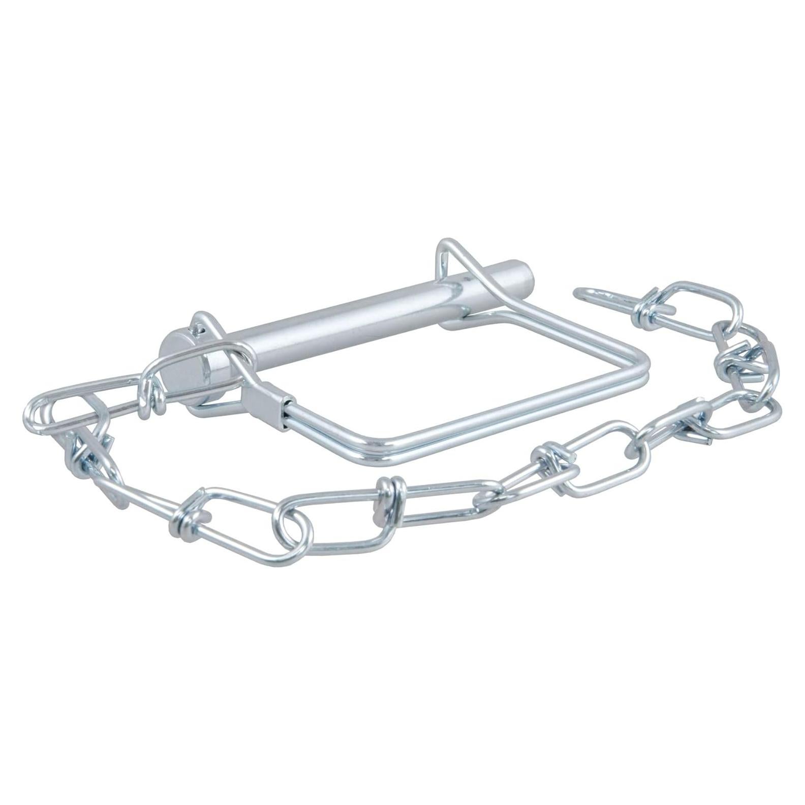 Pasador de Seguridad CURT 25035 con Cadena 30.48 cm Zinc