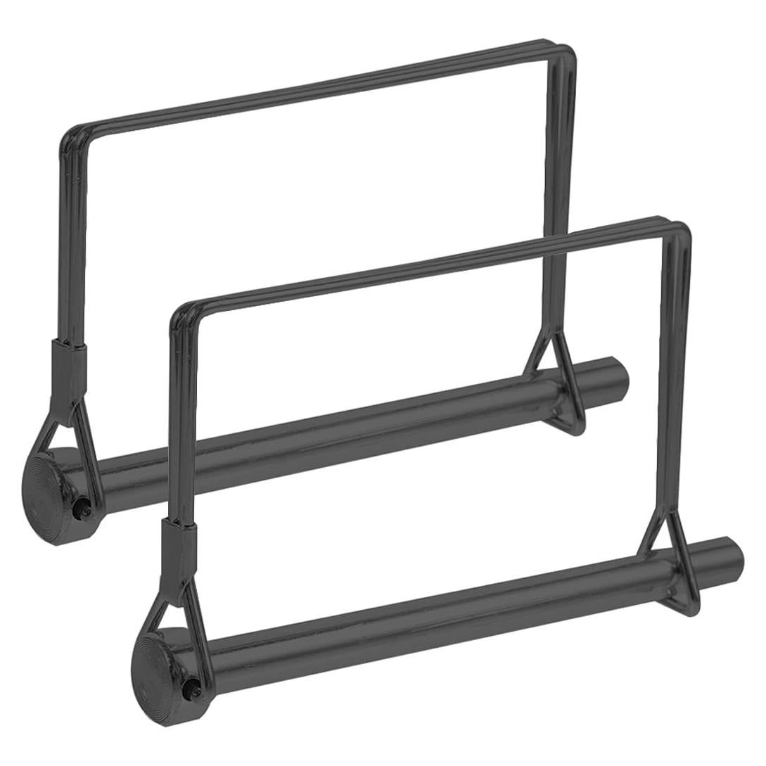 Pasador de Enganche Truleego 5/16 x 10 cm Acero Negro 2 Piezas