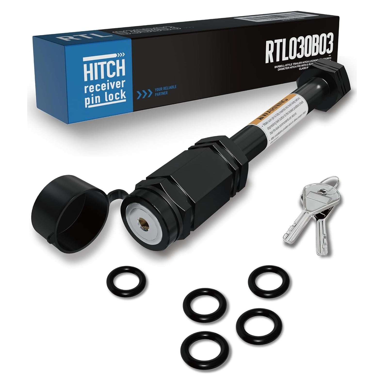 Cerradura de Enganche de Remolque RETRUE RTL030B03 - 5 O-Rings