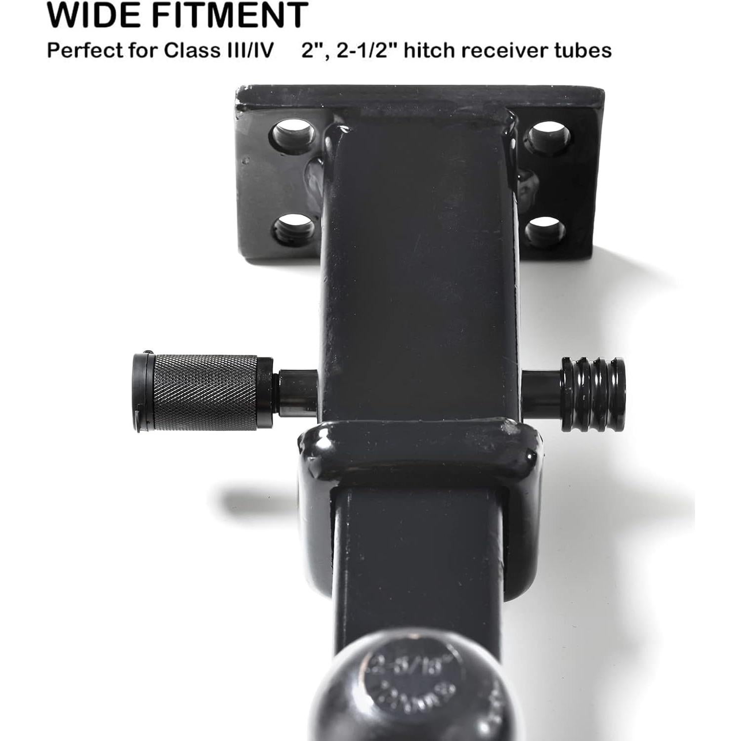 Cerradura de Enganche CZC AUTO 5/8" Diámetro 4" Pasador Extra Largo