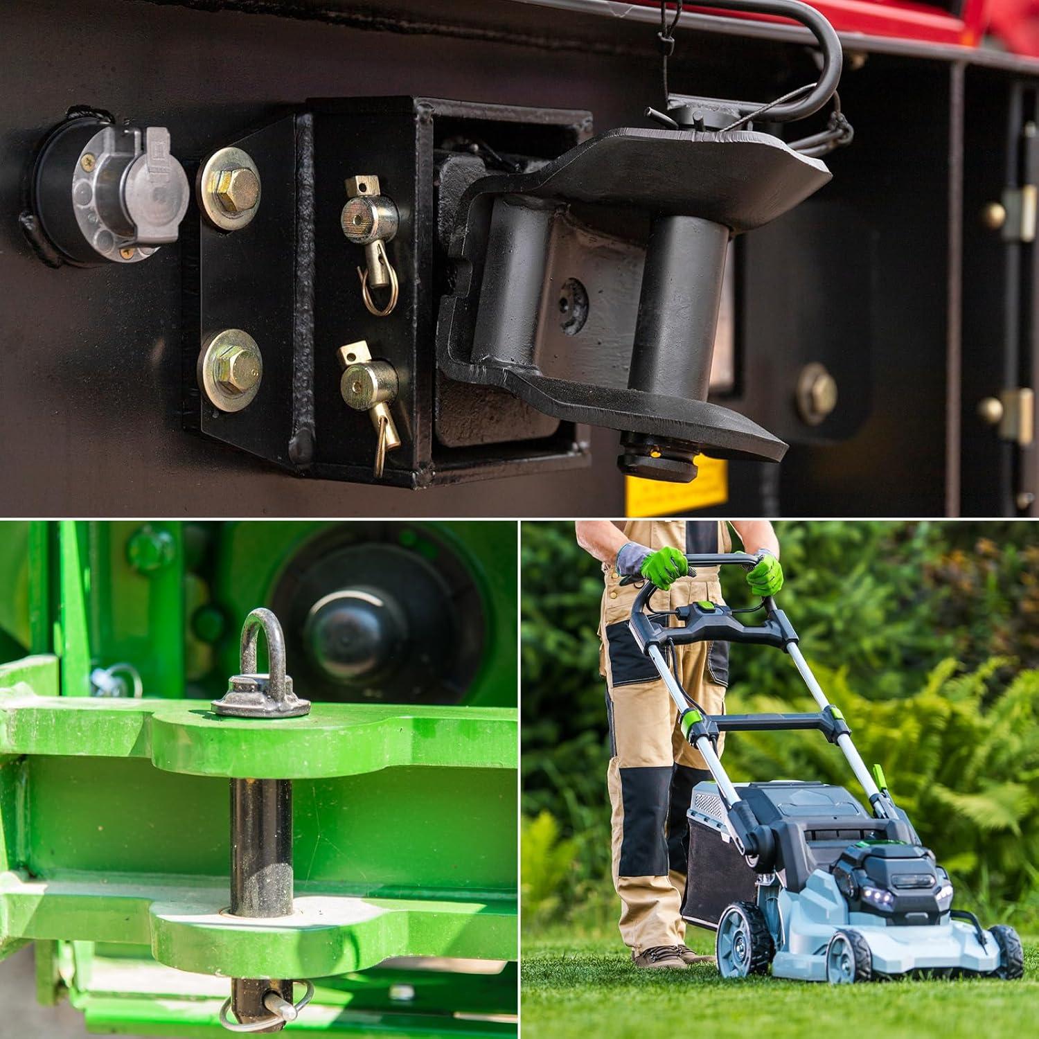 Pasador de Acoplamiento uxcell 12x70mm para Remolques