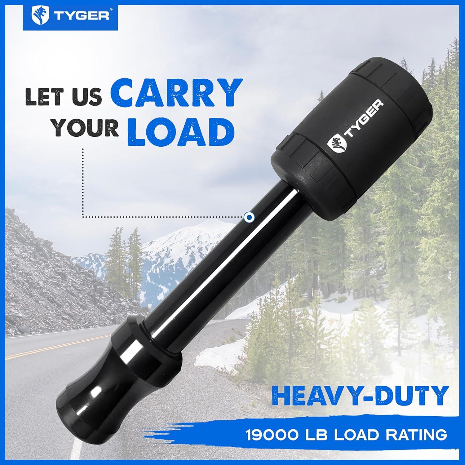 Cerradura de Enganche Tyger Auto - Paquete de 2 - 19,000 lb