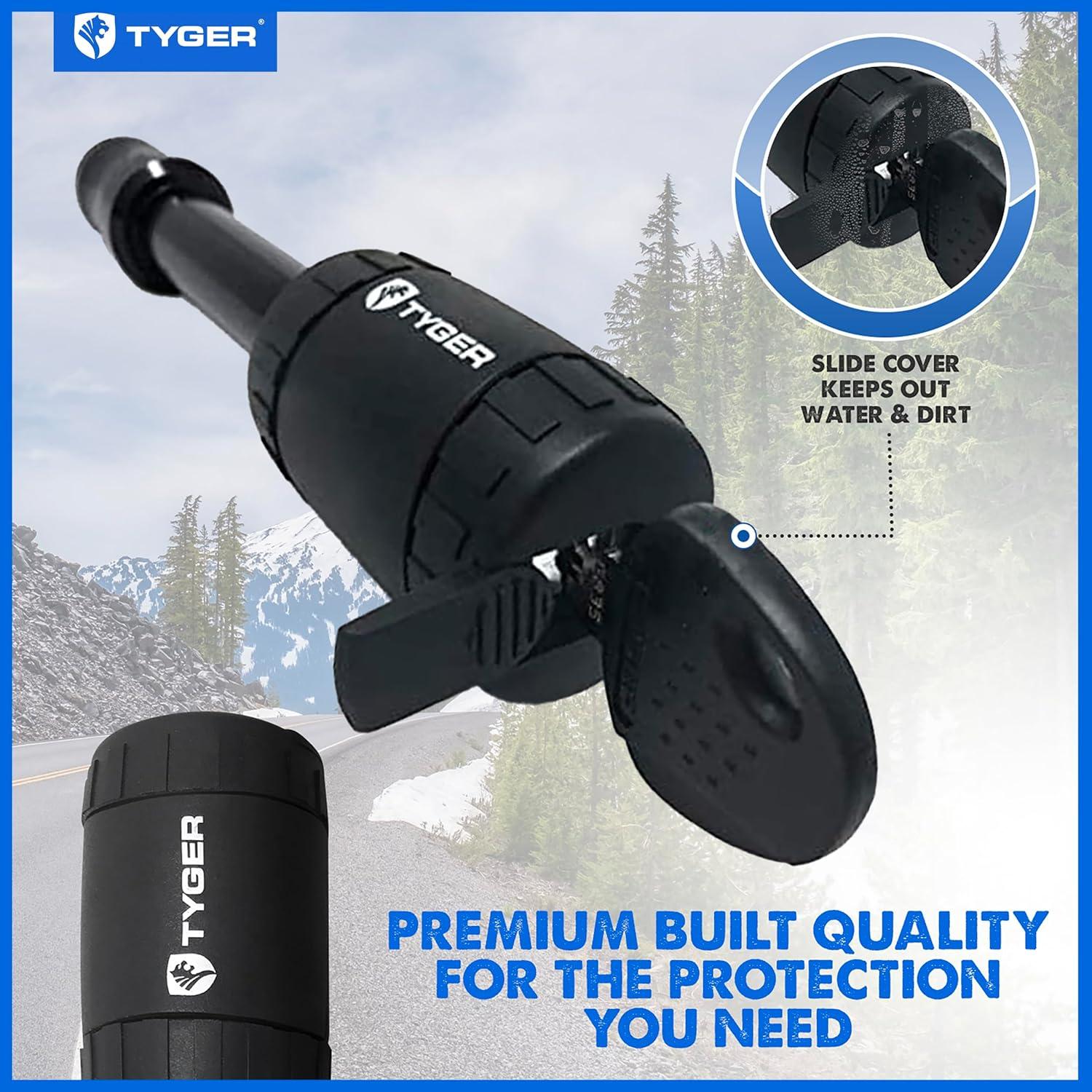 Cerradura de Enganche Tyger Auto - Paquete de 2 - 19,000 lb