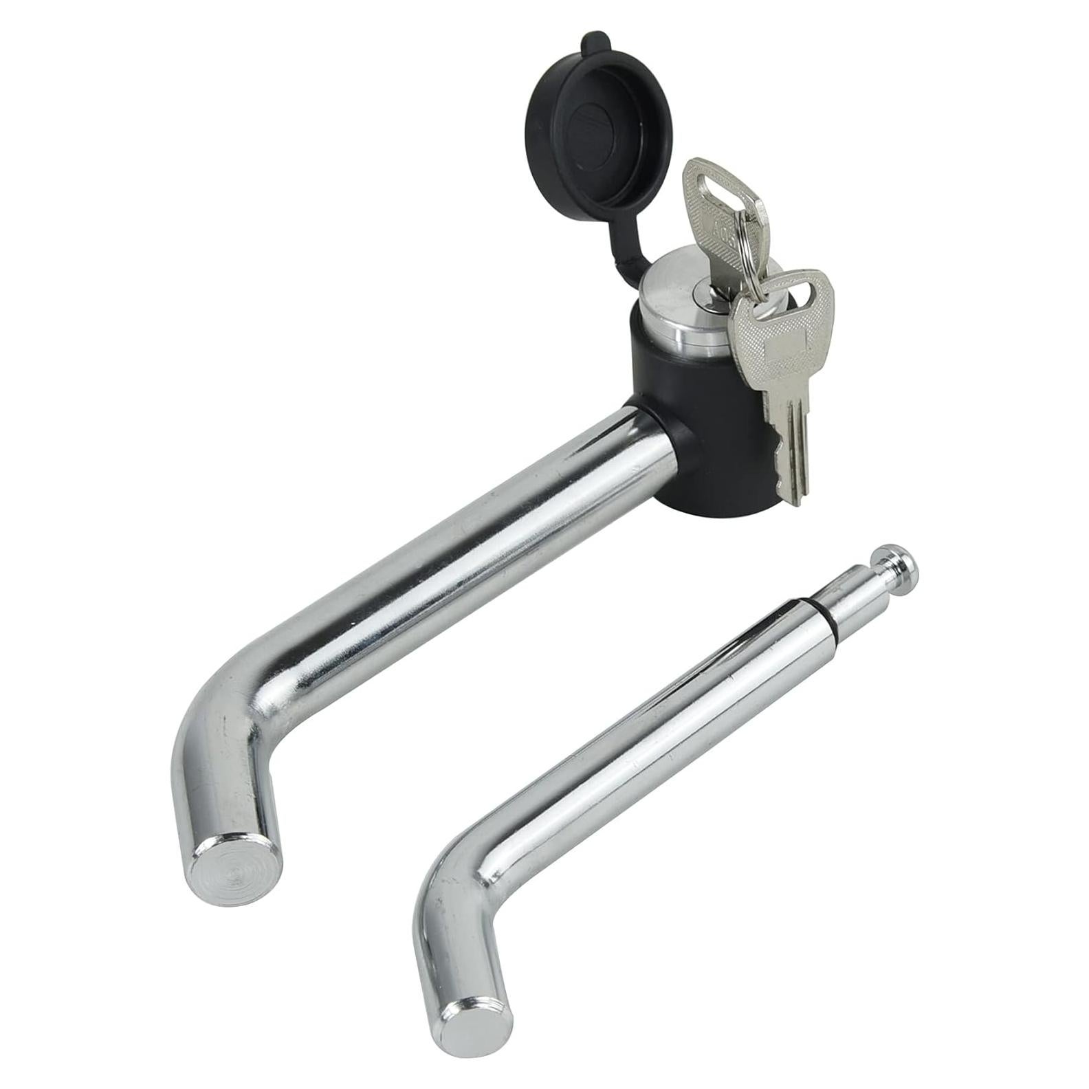 Cerradura de Enganche de Remolque TOPTOW 63530 Cromo 1/2 y 5/8"