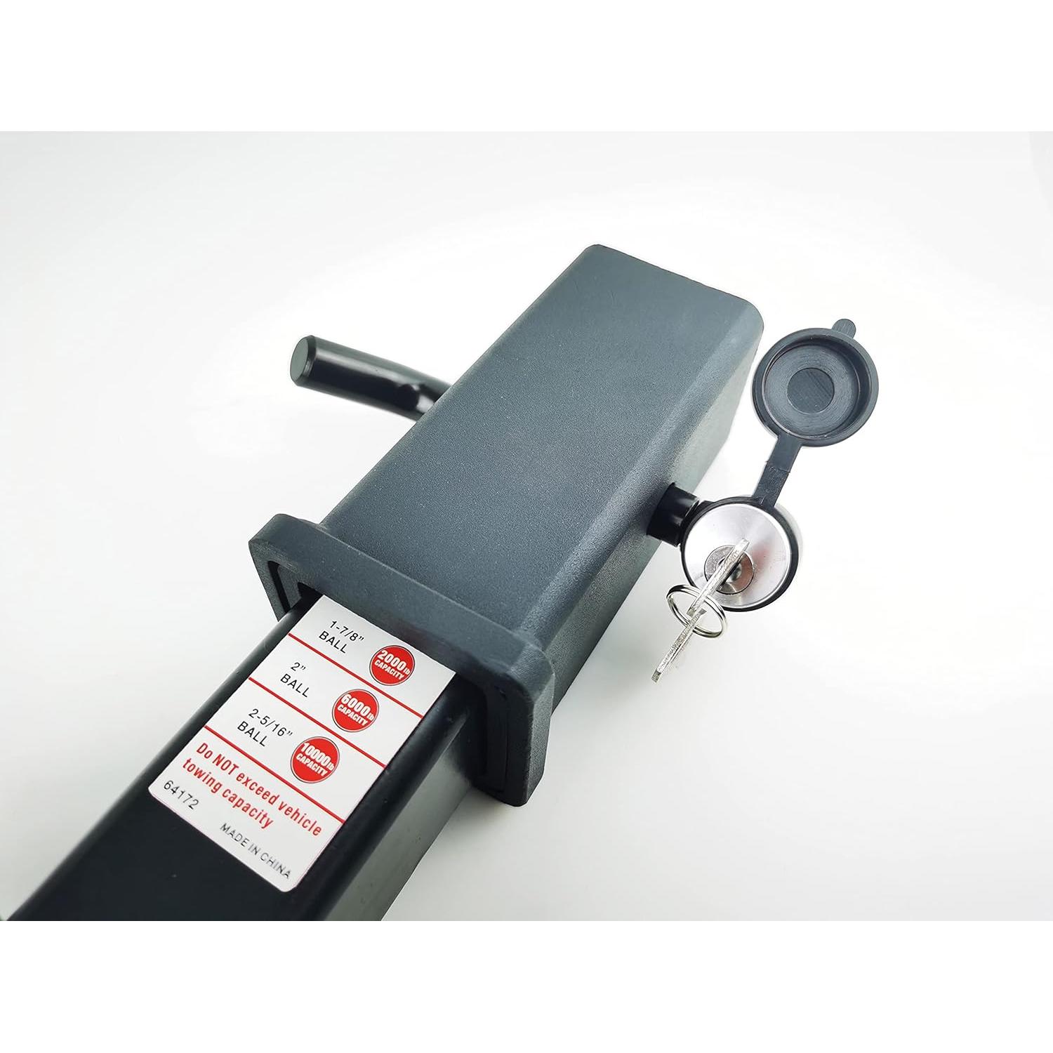 Cerradura de Enganche de Remolque TOPTOW 63530 Cromo 1/2 y 5/8"