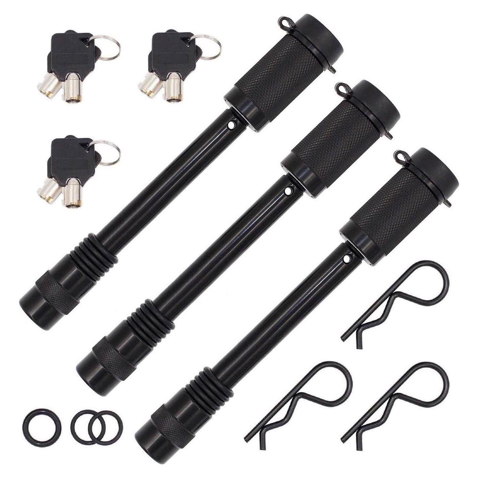 Cerradura de Enganche TowWorks 79833 con Llave Igual - 3 Unidades