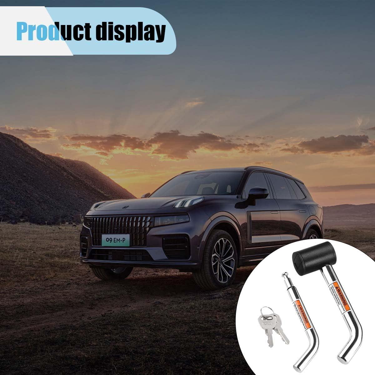 Cerrojo de Remolque Antirrobo LAINLOY 8.89x5.03cm Acero