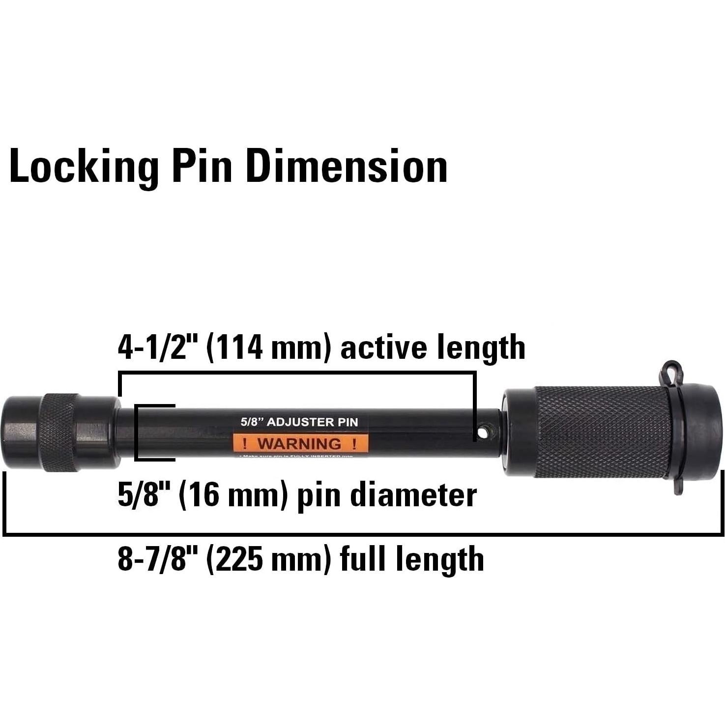 Cerradura de Enganche TowWorks 79832 con Llave Igual 2-Pack