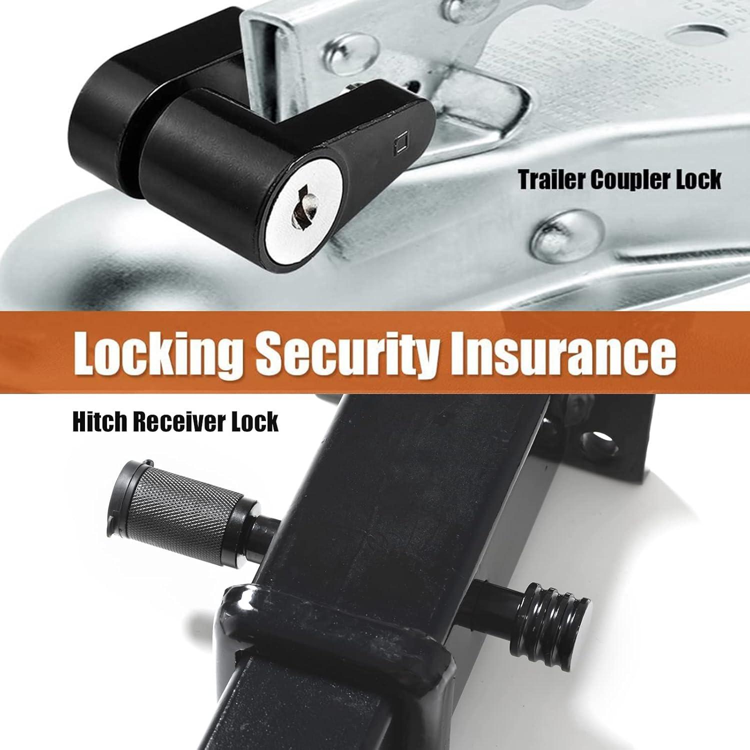 Conjunto de Cerraduras CZC AUTO para Enganche de Remolque