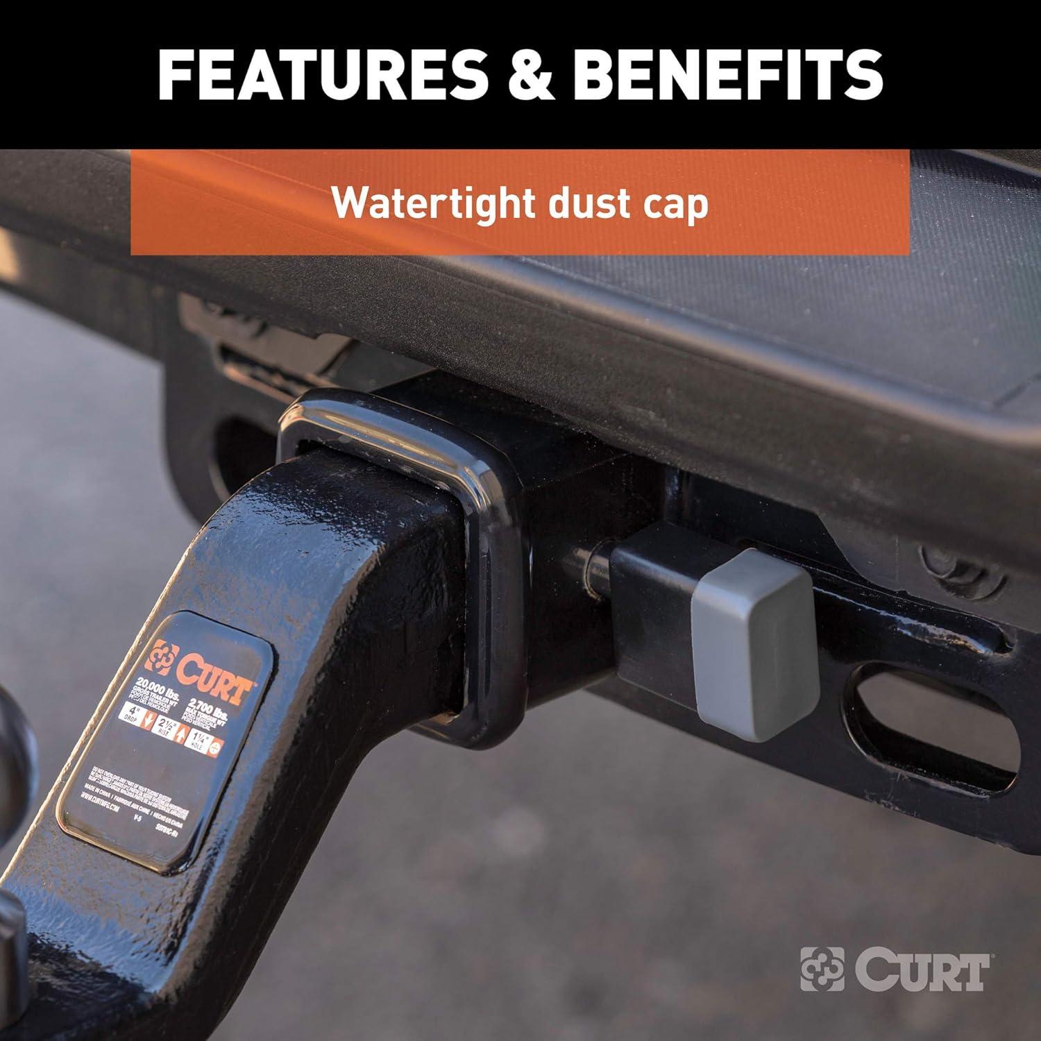 Cerradura de Enganche CURT 23021 para Remolque 1.59 cm