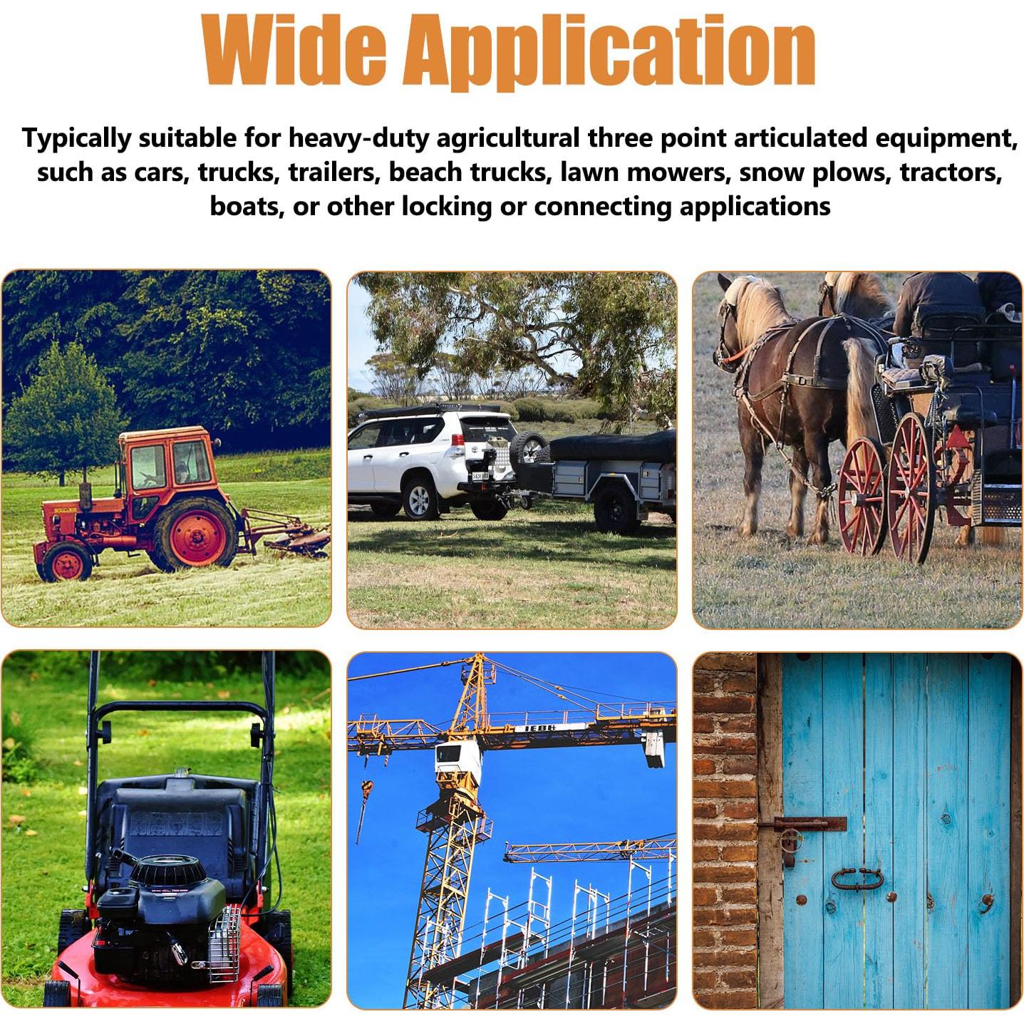 Kit de Pasadores de Seguridad Mankk 12 Piezas Alta Resistencia