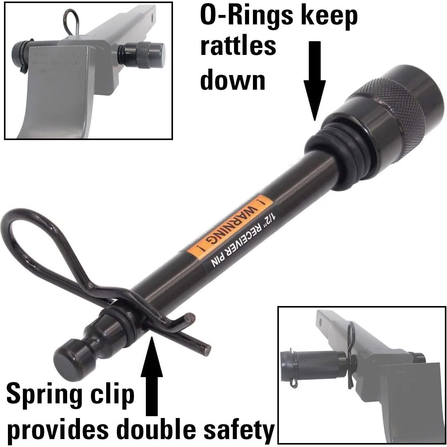 Cerradura de Enganche TowWorks 79661 con Llave Única 1/2"