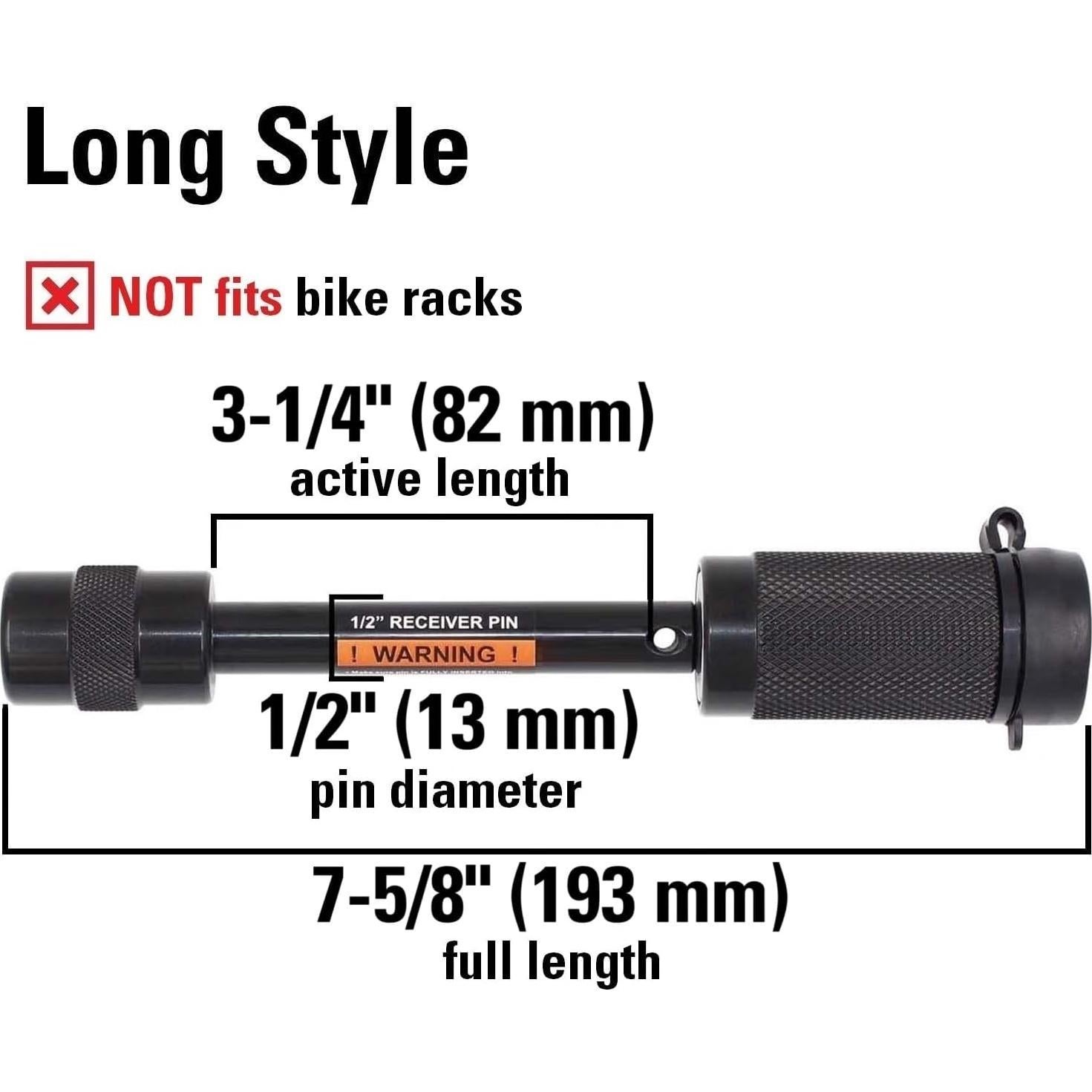 Cerradura de Enganche TowWorks 79661 con Llave Única 1/2"