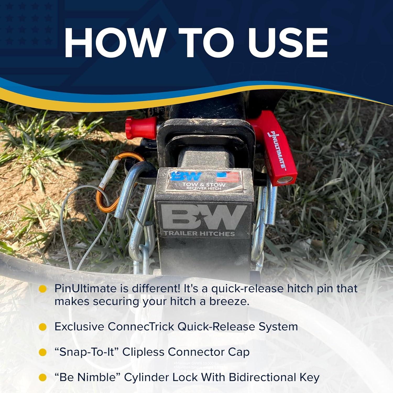 Pasador de Enganche Rápido Titanio PinUltimate BSPA-1354