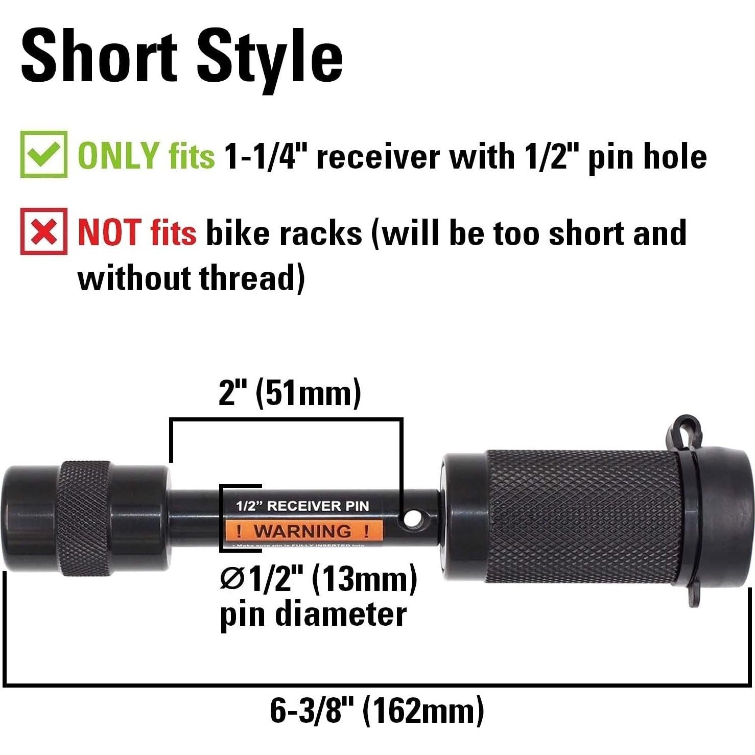 Cerradura de Enganche TowWorks 79655 con Pasador de 13 mm