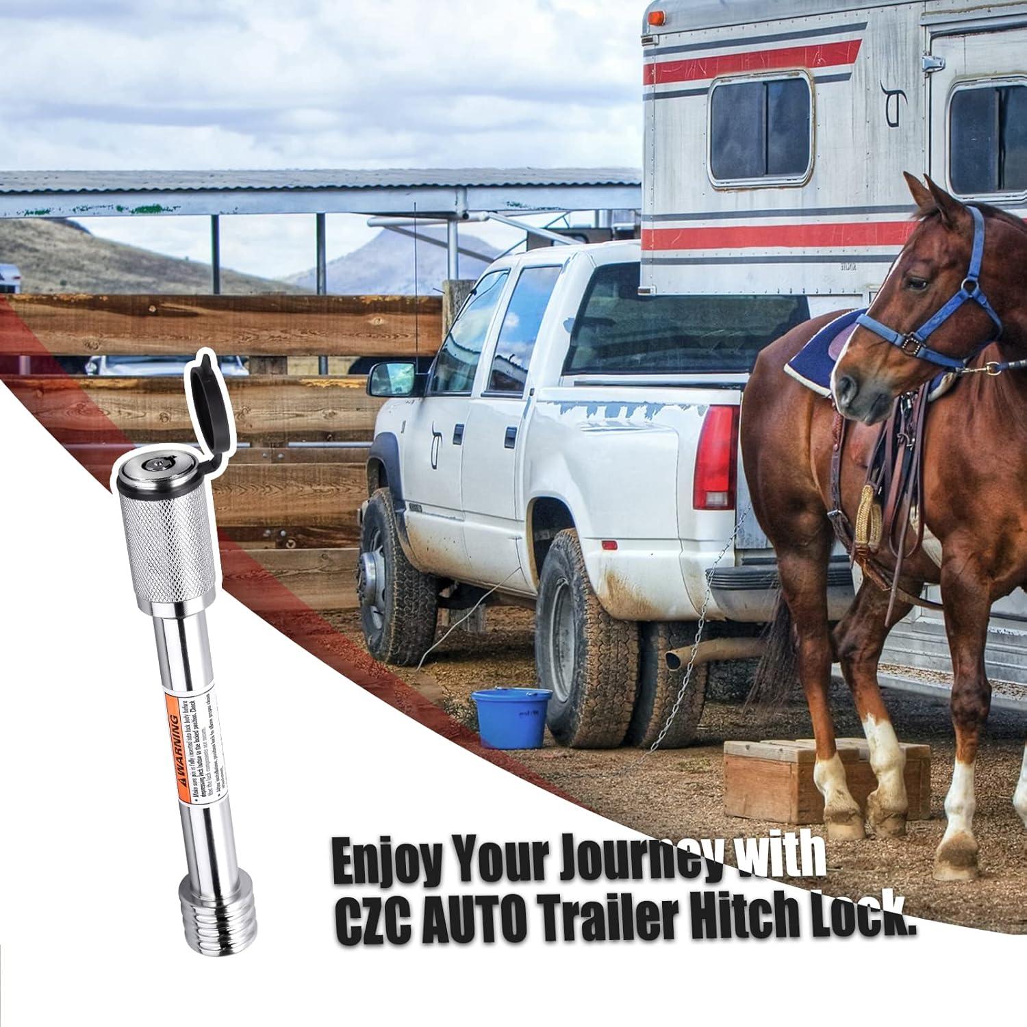 Cerradura de Enganche CZC AUTO 4" para Remolque 5/8"