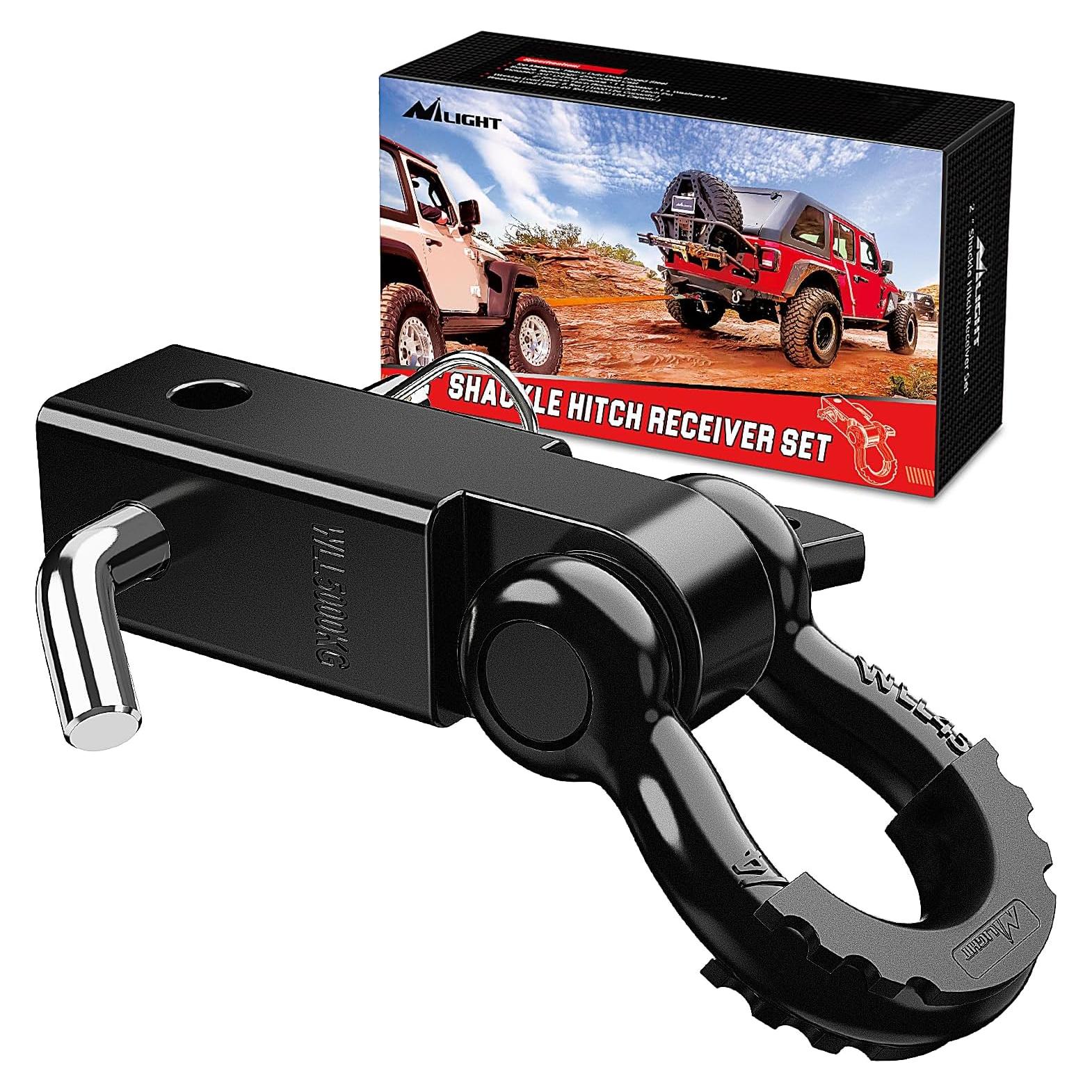 Receptor de Enganche Nilight 2" 45000 Lbs para Remolque