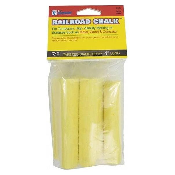Tiza de Ferrocarril Blanca CH Hanson 10467 - 6 Piezas