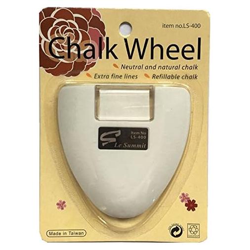 Rueda de Tiza YEQIN para Costura 6.35 cm - Color Blanco